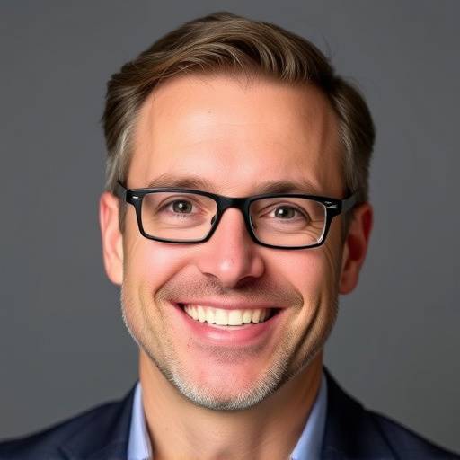 Professionele headshot van Marc Janssen, een vriendelijke man met een open gezicht.
