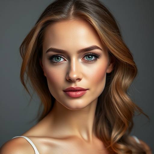 Professionele headshot van Sophia Moreau, een elegante vrouw met een heldere blik.